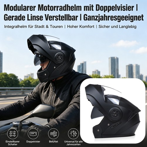 Motorradhelm integralhelm - 1x,